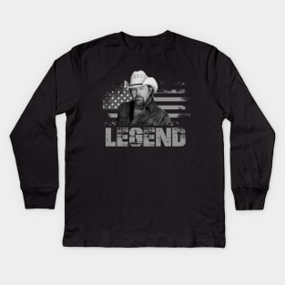 Toby-Keith-Legend Kids Long Sleeve T-Shirt